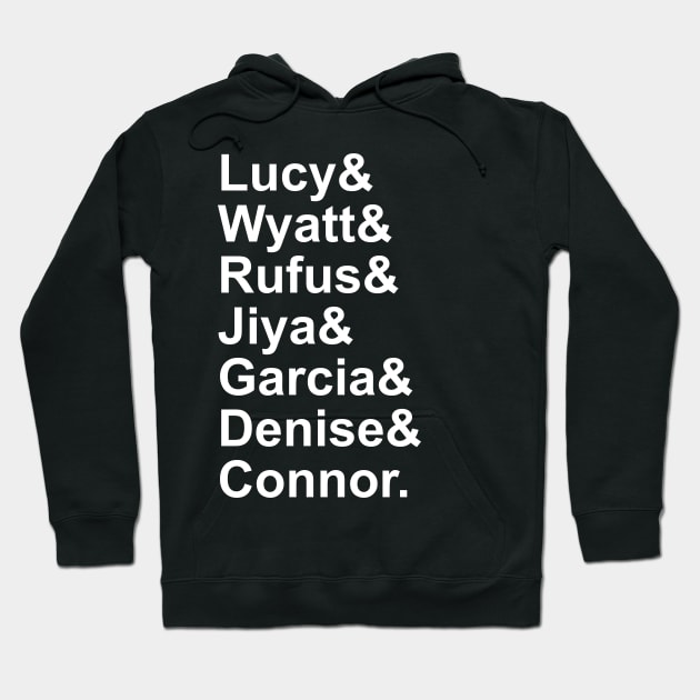 Timeless first names Hoodie by freeves